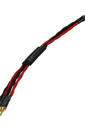 Qualité professionnelle | 1877PHONO BA-G-50 Jumpers Bananes BFA PC-OCC Plaqués Or 50cm (x4)