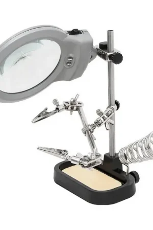 Troisième Main Réglable avec Loupe Lumineuse | Plébiscité par les clients