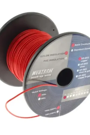 Best-seller - NEOTECH SOCT-12 Fil de câblage Cuivre UP-OCC PTFE 3.3mm²