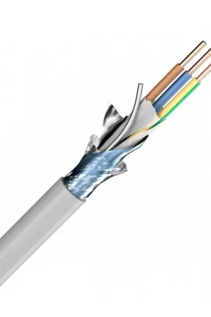 Offre exclusive | SOMMERCABLE NYM-ST-J Câble Secteur Cuivre OFC 3x2.5mm² Ø10.9mm Gris