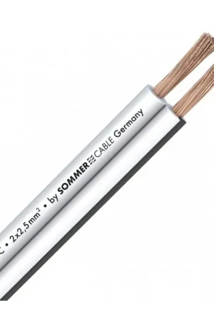 Prix usine | SOMMERCABLE PRISMA 225 Câble Haut-Parleur Cuivre OFC 2x2.5mm²