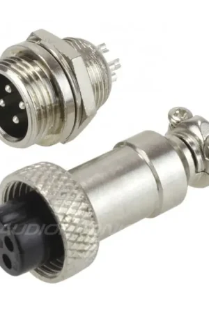 Préféré des clients | Connecteur aviation GX12 verouillable 4 pôles 300V 5A Ø5mm