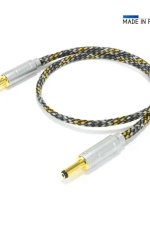 AUDIOPHONICS JDC-125 Câble Alimentation Jack DC 2.5mm vers DC 2.5mm 1m | Prix exceptionnel