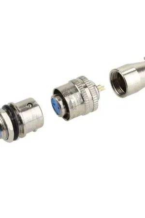 Connecteur aviation XS10 verouillable 2 pôles plaqué Or 250V 3A Ø13mm | Coup de cœur