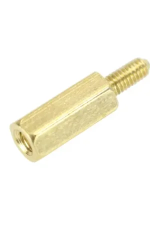 Dernier arrivage - Entretoises Laiton Mâle / Femelle M3x15 + 6mm (x10)