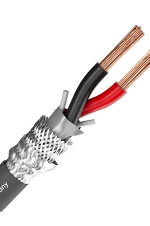 SOMMERCABLE MERIDIAN SP240 FG Câble Haut-Parleur Cuivre OFC FRNC Blindé 2x4mm² Ø10mm | Super prix