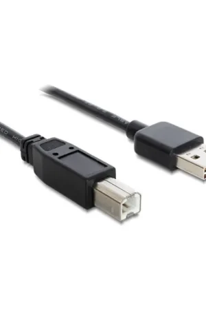 Prix usine | DELOCK EASY-USB Câble USB 2.0 reversible USB-A mâle vers USB-B mâle 2m