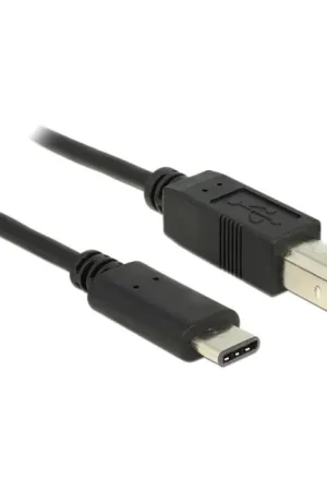 Très bien noté - DELOCK Câble USB 2.0 USB-B mâle vers USB-C réversible mâle 1m
