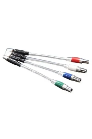 Derniers exemplaires - FURUTECH La Source 101 Fils longs Argent pour cellule phono (Set x4)