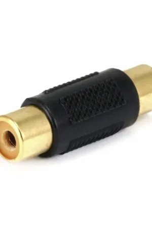 Adaptateur RCA femelle vers RCA femelle plaqué Or - Très populaire