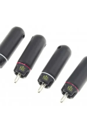 KLEI COPPER HARMONY Connecteurs RCA Cuivre plaqué Argent Ø9.5mm (Set x4) - Très populaire