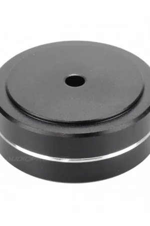 Disponible à la commande | Pied Amortissant Aluminium 40x15mm M4.5 Noir (Unité)