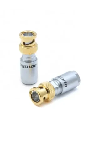 OYAIDE SLSB-BNC Connecteur BNC Pur Argent 4N 75 Ohm Ø9mm (Unité) - Très bien noté