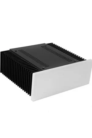 Prêt à expédier - Hifi 2000 Boîtier Dissipateur 2U 200x150mm Façade 10mm Argent