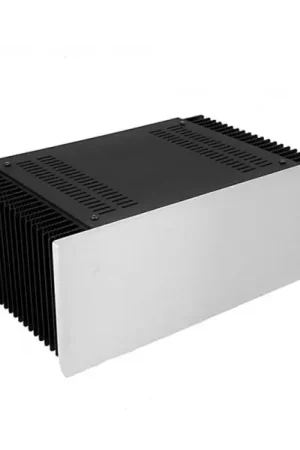 Recommandé - Hifi 2000 Boîtier Dissipateur 3U 200mm Façade Argent 10mm