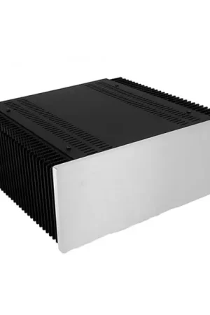 Fin de série - Hifi 2000 Boîtier Dissipateur 3U 300mm Façade Argent 10mm