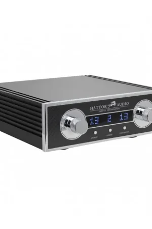 HATTOR AUDIO THE BIG Préamplificateur Passif Asymétrique Vishay SMD Noir / Argent - Plus que quelques pièces
