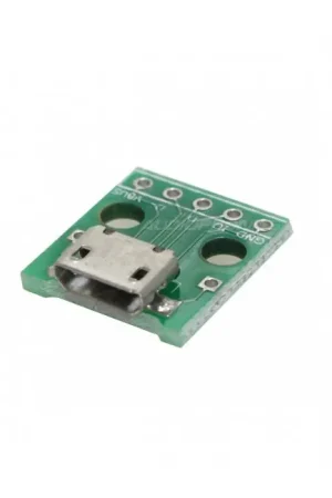Coup de cœur - Connecteur Micro USB Embase type B Femelle 5 Pin SMT avec PCB