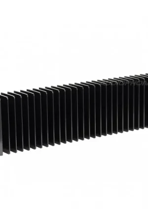 Radiateur Dissipateur Thermique Anodisé Noir 300x85x40 | Tout juste ajouté