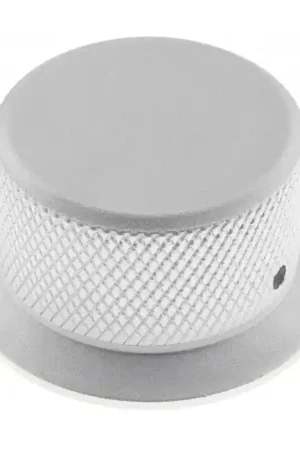 Bouton Aluminium Axe Méplat 50mm Ø6mm Argent pour Boîtiers DIY | Très demandé