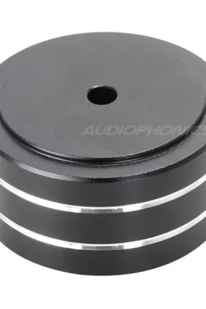 Retour facile | Pied Amortissant Aluminium 39x21mm M4 Noir (Unité)