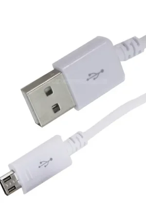 Câble USB-A Mâle / Micro USB-B Male 2.0 Blanc 1.5m - Super prix