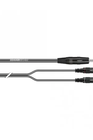 SOMMERCABLE ONYX 2025 MKII Câble de Modulation JACK 6,3mm - 2 RCA 5m | Très bien noté