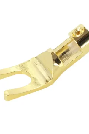 ELECAUDIO FC-102 Fourche Plaqué Or 24K Ø6mm (Unité) - Liquidation