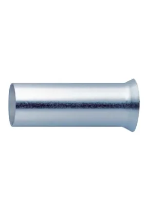 Embouts de Câble Plaqué Argent 1.5mm² 10mm (Set x10) - Nouveau lancement