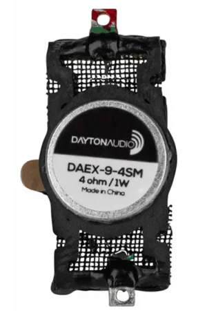 Offre exceptionnelle | DAYTON AUDIO DAEX-9-4SM Haut-Parleur Mini Vibreur Exciter 1W 4 Ohm Ø9mm