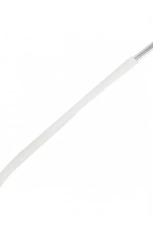 Fil de câblage monobrin Cuivre plaqué Argent PTFE 0.14mm² Blanc | Offre à durée limitée