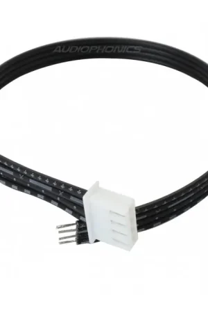 Réduction spéciale | Câble XH 2.54mm Femelle vers Fils Nus 1 Connecteur 4 Pôles 20cm Noir (Unité)