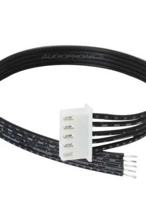 Câble XH 2.54mm Femelle vers Fils Nus 1 Connecteur 5 Pôles 20cm Noir (Unité) - Disponible maintenant