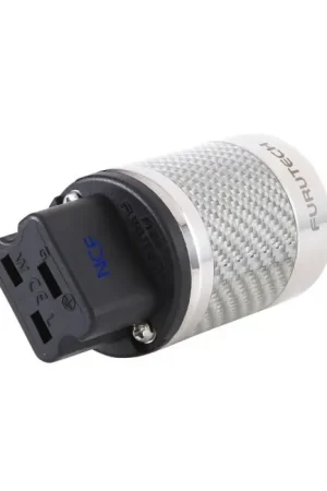 FURUTECH FI-52 NCF (R) Connecteur secteur IEC US Plaqué Rhodium Ø20mm - Coup de cœur