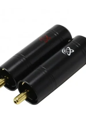Tout juste disponible - ELECAUDIO RC90-REDC Connecteur RCA Red Copper Plaqués Or 24K Ø9mm (La paire)
