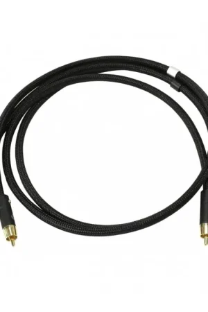 ELECAUDIO DARK CRYSTAL Câble de Modulation RCA-RCA Cuivre OFC (La paire) 1m - Nouveau lancement