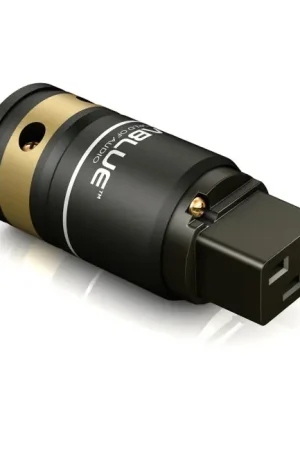 Fin de série - VIABLUE T6s Connecteur Secteur IEC C19 Plaquée Or 24K Ø16mm