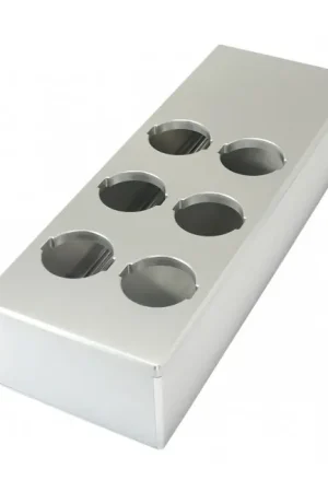 AUDIOPHONICS MPC6 V2 Boitier Distributeur Secteur Nu 6 Ports Aluminium Argent | Prix mini