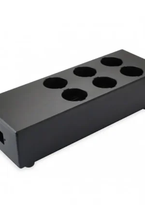 AUDIOPHONICS MPC6 V2 Boitier Distributeur Secteur Nu 6 Ports Aluminium Noir - Liquidation