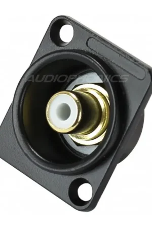 Embase RCA pour emplacement XLR Blanc (Unité) - Profitez-en
