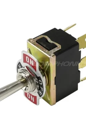 Plus que quelques jours - Interrupteur à Bascule Type Aviation 2 Pôles 3 Positions 6 Pins ON-OFF-ON 250V 15A