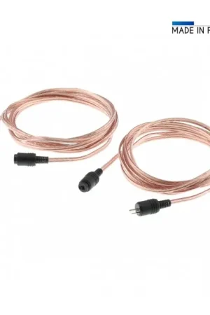 Expédition express - AUDIOPHONICS Câbles d'enceintes DIN 2 Broches pour Bang & Olufsen / NAIM (La paire) 3m