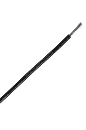 Fil de câblage multibrins silicone 18AWG 0.823mm² (Noir) | Très demandé