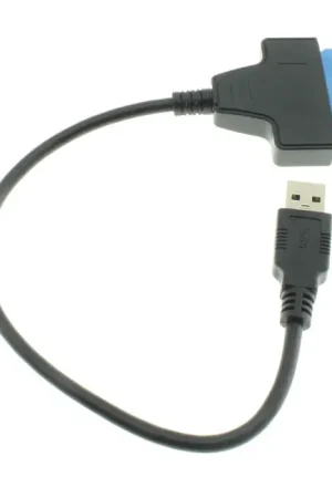 Très populaire | Câble adaptateur SATA III vers USB 3.0 Noir 0.25m
