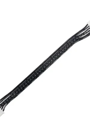 Petit prix - Câble XH 2.54mm Femelle / Femelle 2 Connecteurs 6 Pôles 15cm Noir (Unité)