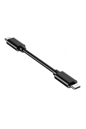 Tout juste disponible - Câble USB-C Male / USB-C Male 3.1 15cm Noir