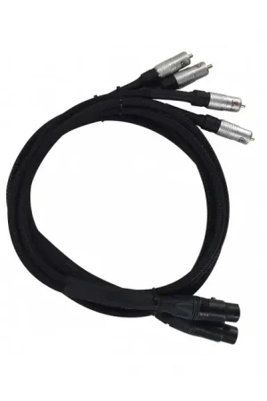 Préféré des clients | AUDIO-GD BRIDGE XLR-2RCA Câble XLR Femelle vers RCA Mâle pour Precision 3 (la paire) 1m