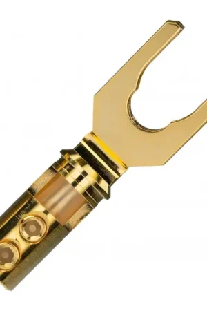 PANGEA XTREME Fourche Cuivre Tellurium Plaquage Or 24k Ø5mm (Unité) | Prix promo