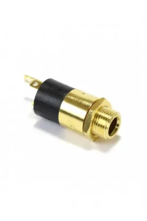 Prix en baisse | Embase Jack 3.5mm Laiton Plaqué Or