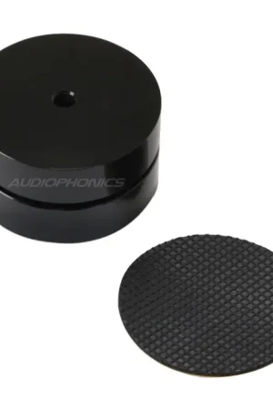 Pied Aluminium 3 Pôles à Billes 39x24mm Noir (Unité) - Produit phare